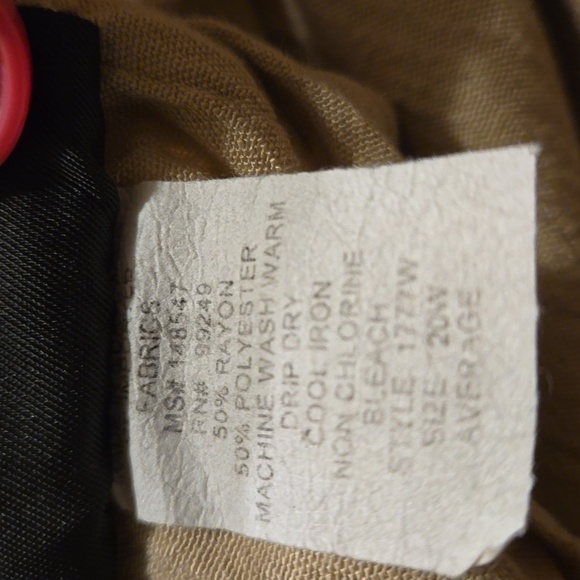 VTG Maggie Barnes GrandmaCore Women Khaki Pants Size 20W - Picture 10 of 10